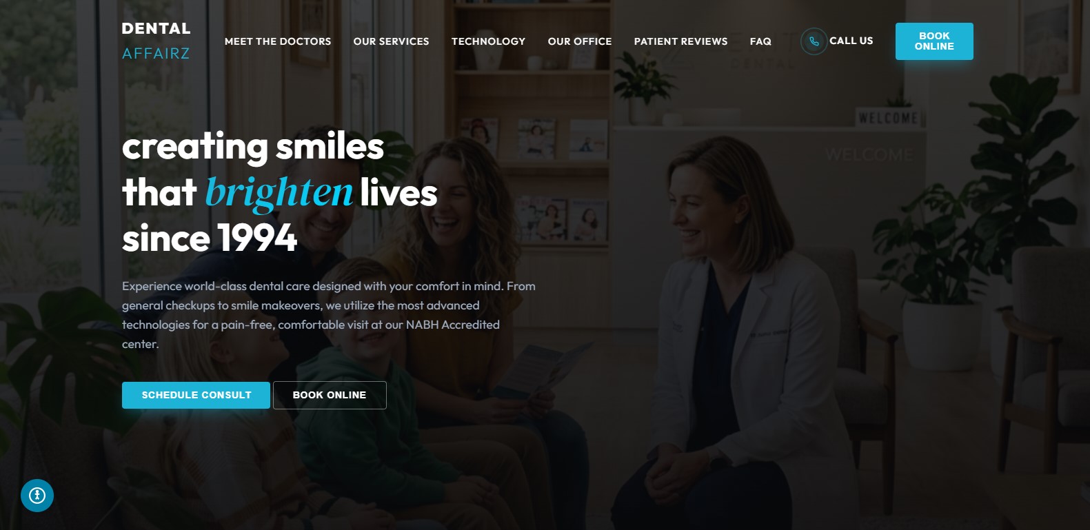 Doctor Affairz website preview